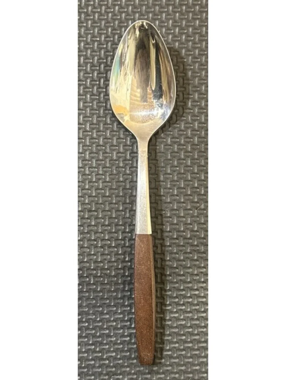 Vintage EKCO Eterna Canoe Teaspoon Stainless Flatware MCM Japan